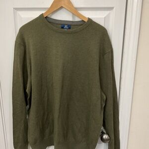 George Men's Olive Crewneck Sweater